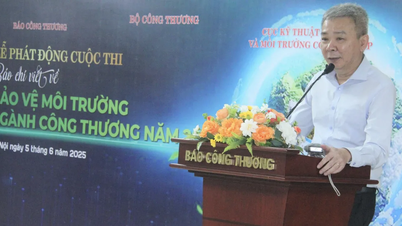 เปิดตัวรางวัลนักข่าวอนุรักษ์สิ่งแวดล้อมในภาคอุตสาหกรรมและการค้า