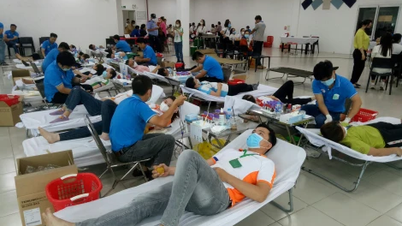 An Hoa Ward: Blood donation campaign achieved 100% of target