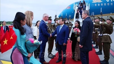 Thủ tướng Phạm Minh Chính bắt đầu thăm chính thức Cộng hòa Estonia