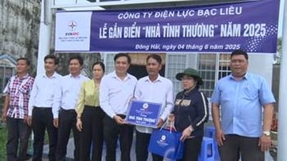 Công ty Điện lực Bạc Liêu: Bàn giao nhà tình thương cho hộ nghèo xã An Trạch A