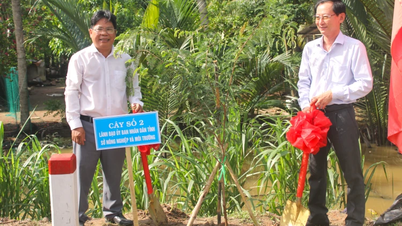 Trồng cây hưởng ứng Ngày Môi trường thế giới 5-6