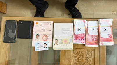 Bắt đối tượng người nước ngoài lưu hành 18.500 nhân dân tệ giả