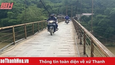 Nỗi lo cầu treo, cầu tạm không đảm bảo an toàn trong mùa mưa bão