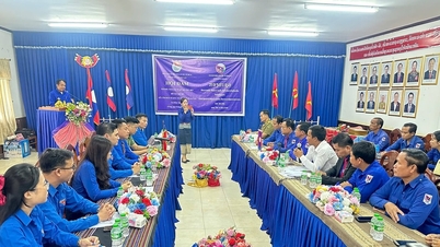 សម្ព័ន្ធយុវជនខេត្ត Quang Nam និង Sekong ជំរុញការផ្លាស់ប្តូរ និងកិច្ចសហប្រតិបត្តិការ