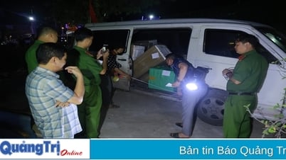 Quảng Trị: Trong một đêm phát hiện 3 vụ vận chuyển hàng nhập lậu tổng trị giá gần 1 tỉ đồng