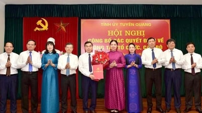 Ông Ma Thế Hồng giữ chức Phó Bí thư Tỉnh ủy Tuyên Quang