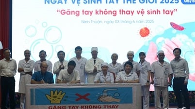 Bệnh viện Đa khoa tỉnh: Hưởng ứng Ngày Vệ sinh tay thế giới 2025