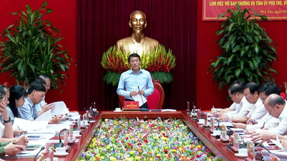 Bộ trưởng Công an Lương Tam Quang làm việc với Ban Thường vụ Tỉnh ủy Phú Thọ, Vĩnh Phúc, Hòa Bình