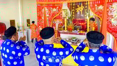 Trang nghiêm lễ giỗ Đình thần Tân Nghĩa