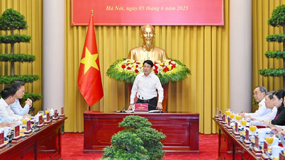 [Ảnh] Chủ tịch nước Lương Cường làm việc với Tỉnh ủy Hưng Yên và Thái Bình về thực hiện Nghị quyết Hội nghị Trung ương 11, khóa XIII