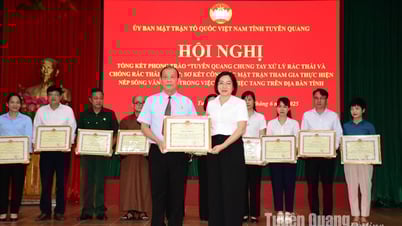 Tuyen Quang насчитывает 2700 моделей и самоуправляемых групп по защите окружающей среды.
