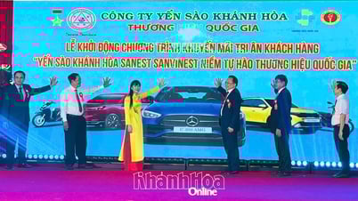 บริษัท Khanh Hoa Salanganes Nest ใช้เงิน 1 แสนล้านดองในการส่งเสริมการขายเพื่อขอบคุณลูกค้า