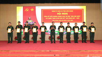 Kiên Giang: Tổng kết phong trào thi đua “Dân vận khéo”, xây dựng “Đơn vị dân vận tốt”