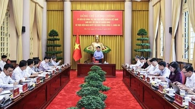 Le Président Luong Cuong travaille avec le Comité provincial du Parti de Quang Ninh