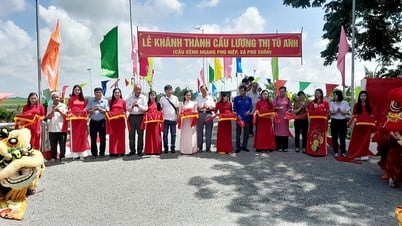 Khánh thành cầu Lương Thị Tú Anh