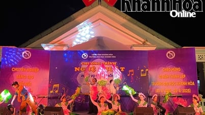 Trường Đại học Khánh Hòa tổ chức chương trình nghệ thuật phục vụ cộng đồng tại Khánh Vĩnh