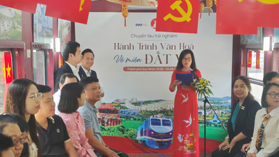 Chính thức khởi động tuyến tàu du lịch 'Về miền đất võ'