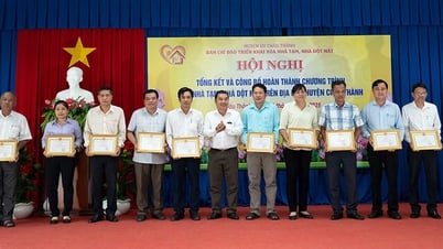 Châu Thành hoàn thành Chương trình xóa nhà tạm, nhà dột nát