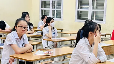 Thí sinh học đến 4 giờ sáng trước kỳ thi lớp 10 Hà Nội