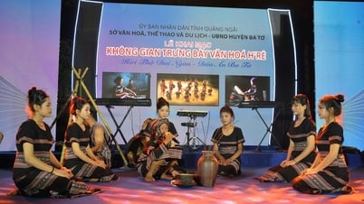 Nghệ thuật hát ta lêu, ca chôi của người Hrê là di sản văn hóa phi vật thể quốc gia