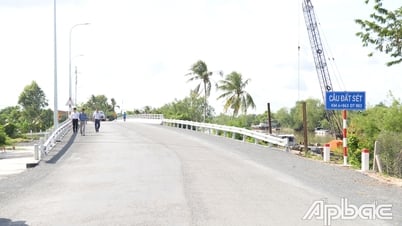 Tiền Giang: Hoàn thành, đưa vào sử dụng 4 cầu, cống trên đường tỉnh 861, 863