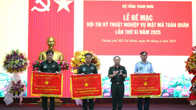 Bế mạc Hội thi kỹ thuật nghiệp vụ mật mã toàn quân lần thứ XI năm 2025