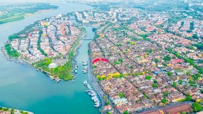 Fly over Hoi An heritage site