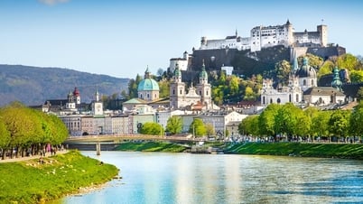 Salzburg - "nàng thơ điệu đà" của nước Áo