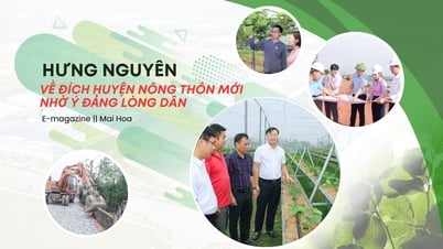 Hung Nguyen erreicht die Ziellinie des neuen ländlichen Bezirks dank des Willens der Partei und der Stärke des Volkes