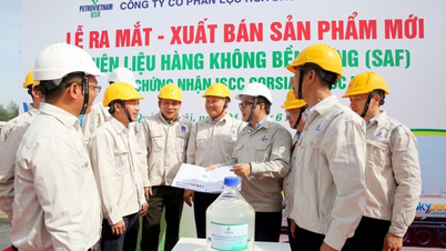 BSR ra mắt và xuất bán lô sản phẩm mới Nhiên liệu hàng không bền vững (SAF)