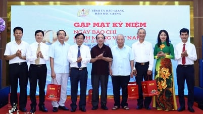 Báo Bắc Giang gặp mặt kỷ niệm 100 năm Ngày Báo chí Cách mạng Việt Nam 21/6