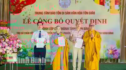 បង្កើតសាខានៃមជ្ឈមណ្ឌលអភិរក្សបេតិកភណ្ឌវប្បធម៌សាសនានៅ Ninh Binh