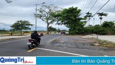 Many traffic works in Dong Ha are unfinished.