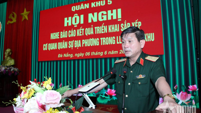 Quân khu 5 chủ động mọi mặt trong tổ chức cơ quan quân sự địa phương