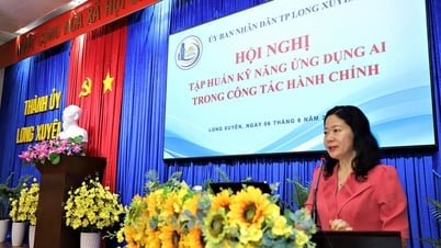 Long Xuyên tập huấn kỹ năng ứng dụng AI trong công tác quản lý nhà nước