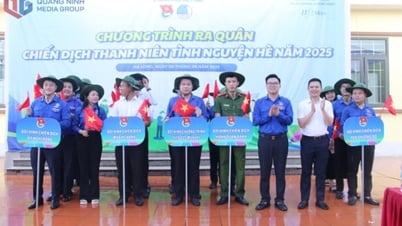 L'Union des jeunes de la ville d'Ha Long a lancé la campagne de bénévolat des jeunes d'été 2025