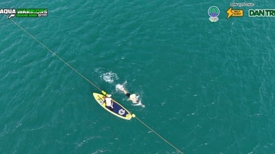 Aqua Warriors Quảng Bình 2025 kiểm tra cung đường bơi, đảm bảo an toàn cho vận động viên