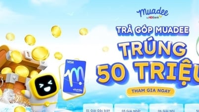 فرصة للفوز بـ 50 مليون دونج عند الدفع ببطاقة التقسيط من موديه