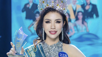 Đinh Thị Hương Giang đăng quang Hoa hậu Doanh nhân Siêu quốc gia 2025