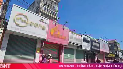Nhiều quầy hàng kinh doanh trên địa bàn TP Hà Tĩnh “cửa đóng then cài”