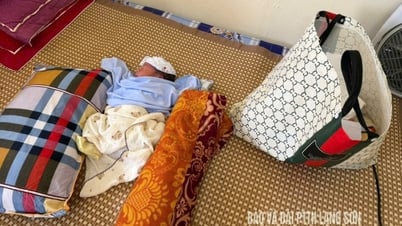 Văn Quan: Phát hiện bé trai sơ sinh bị bỏ rơi