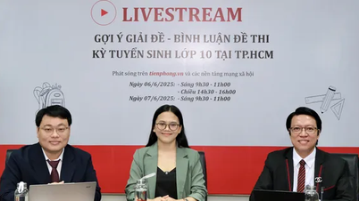 Le docteur major de promotion et le directeur adjoint proposent des solutions pour l'examen de mathématiques pour l'admission en 10e année à Hô-Chi-Minh-Ville