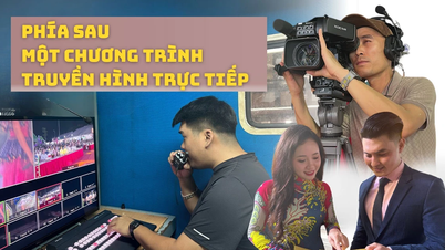 Phía sau chương trình truyền hình trực tiếp