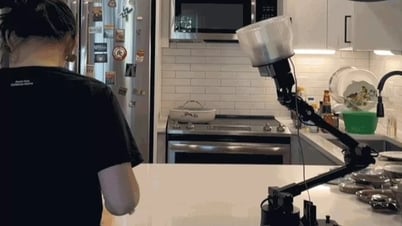 Rò rỉ hình ảnh robot để bàn có chuyển động giống người của Apple