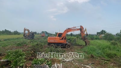 Văn Lâm tổ chức cưỡng chế thực hiện dự án cụm công nghiệp Minh Hải 1