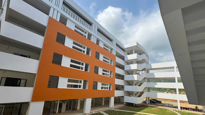 L'école de rêve des étudiants de Lao Cai est progressivement en cours d'achèvement.