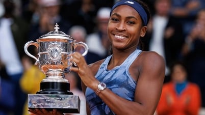 Đánh bại tay vợt số một thế giới, Coco Gauff vô địch Roland Garros