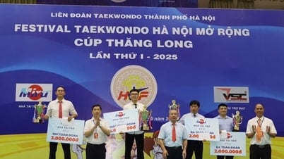 ドンダークラブがハノイオープンテコンドーフェスティバルで優勝