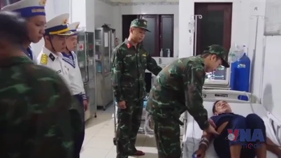 Cấp cứu kịp thời ngư dân bị viêm ruột thừa cấp trên đảo Trường Sa