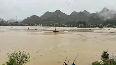 Mưa lũ gây nhiều thiệt hại tại thị trấn Mường Khương